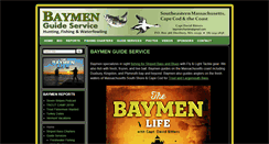Desktop Screenshot of baymencharters.com